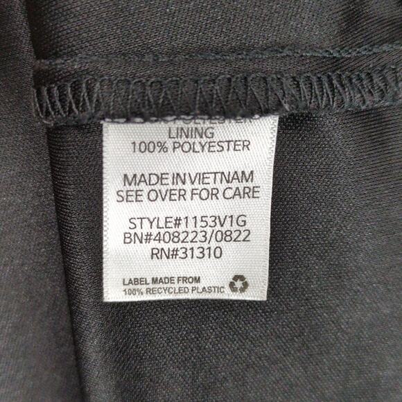 I.N. San Francisco Sz XL Black Red Floral Sheer Fairy Goth Babydoll Midi Dress - Picture 5 of 6